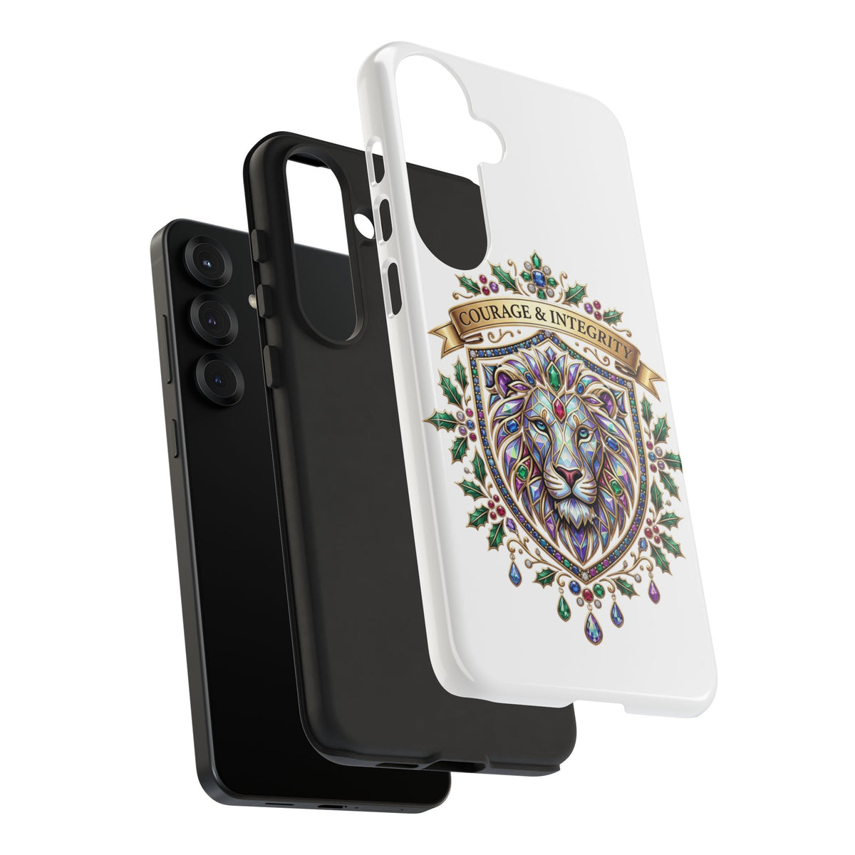 Courage & Integrity Lion Phone Case