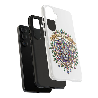 Courage & Integrity Lion Phone Case