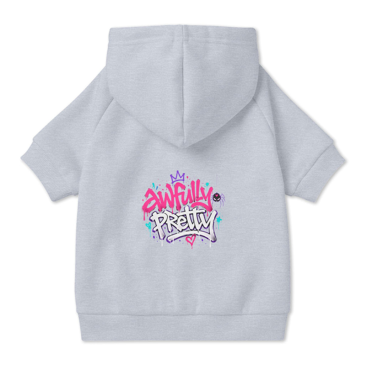 Awfully Pretty Graffiti Pet Hoodie