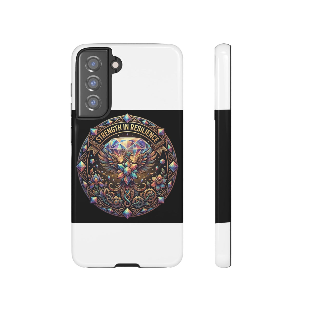 Phone Case — Strength in Resilience Phoenix Design