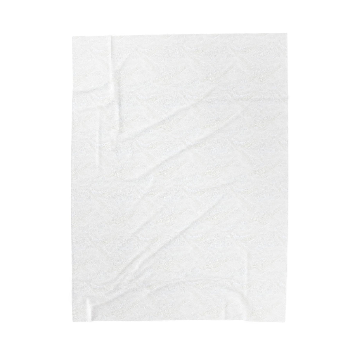 Velveteen Plush Blanket — "Sober, Patient & Peacefully Present" Fox Art Throw