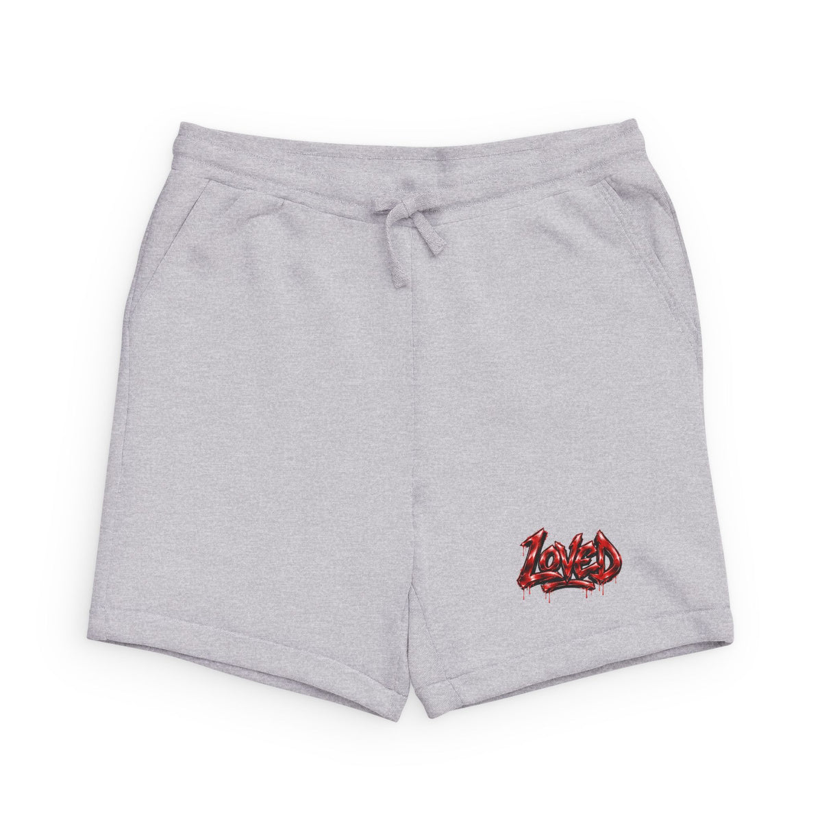 Black “Loved”  Sweatshorts