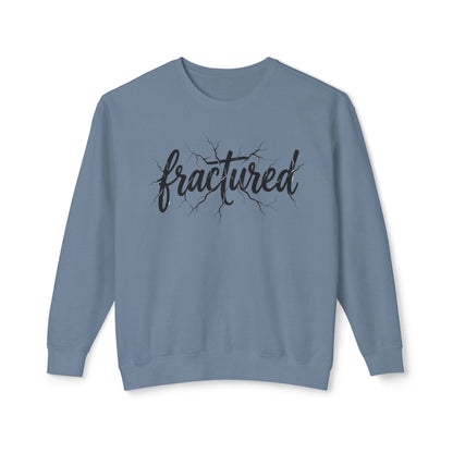 Fractured Script Crewneck Sweatshirt