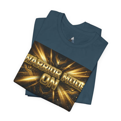 Warrior Mode On T-Shirt – Motivational Recovery Tee