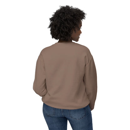 Detached Crewneck Sweatshirt — Minimal Script Pullover