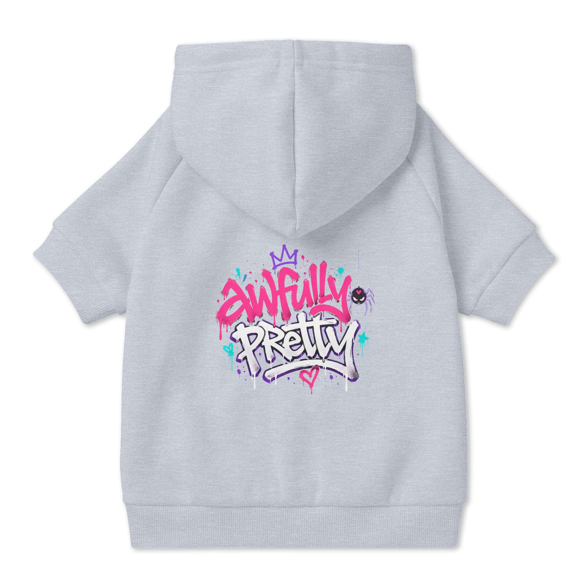Awfully Pretty Graffiti Pet Hoodie