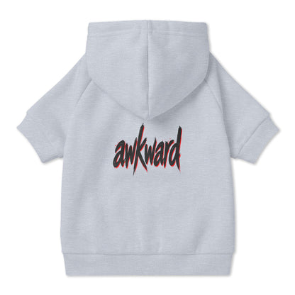 awkward Pet Hoodie with Collar Hole