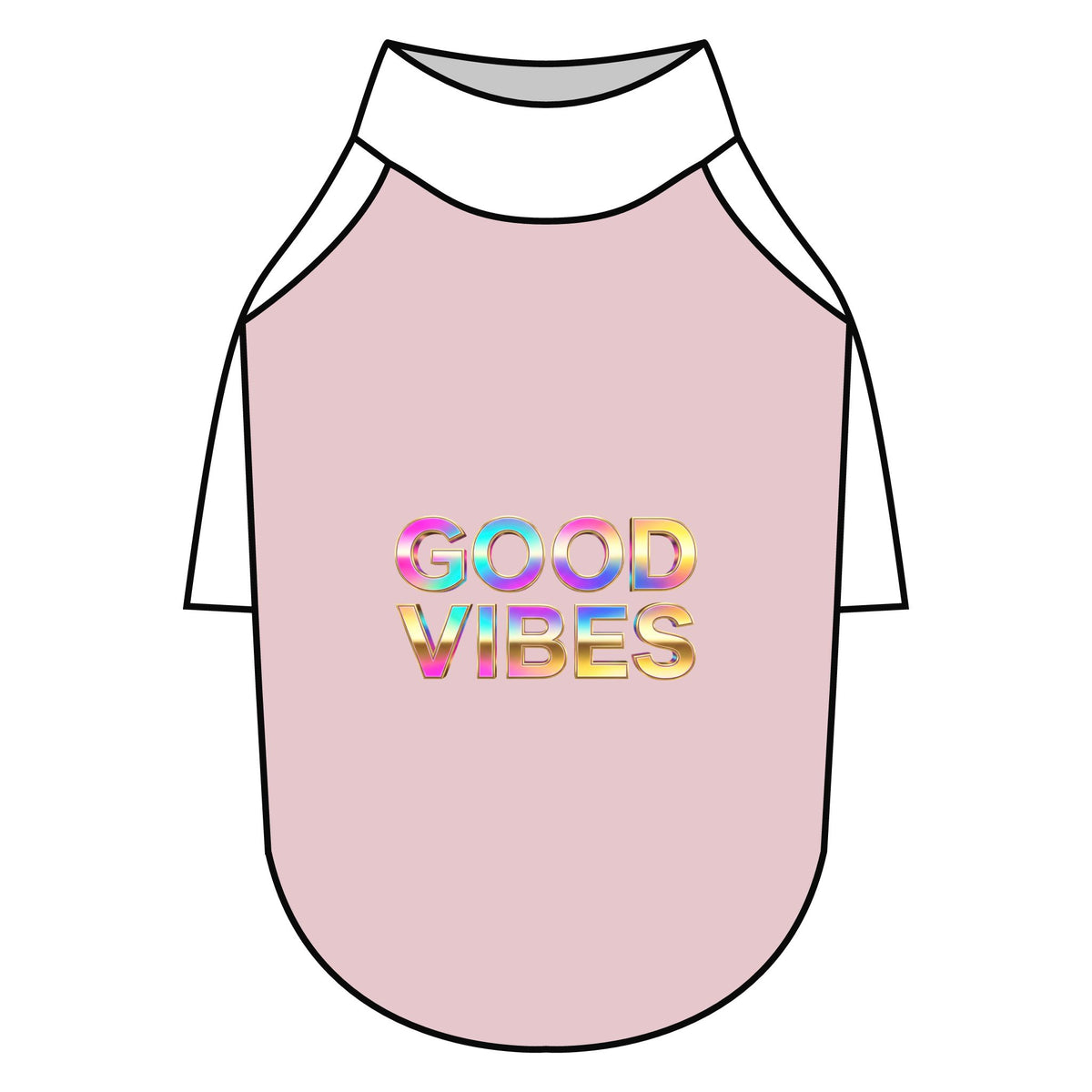 Good Vibes Pet Raglan T-Shirt