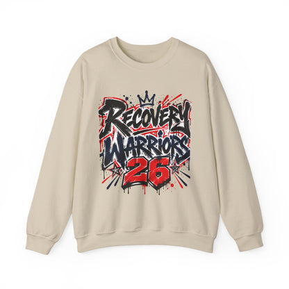 Recovery Warriors 26 Graphic Sweatshirt