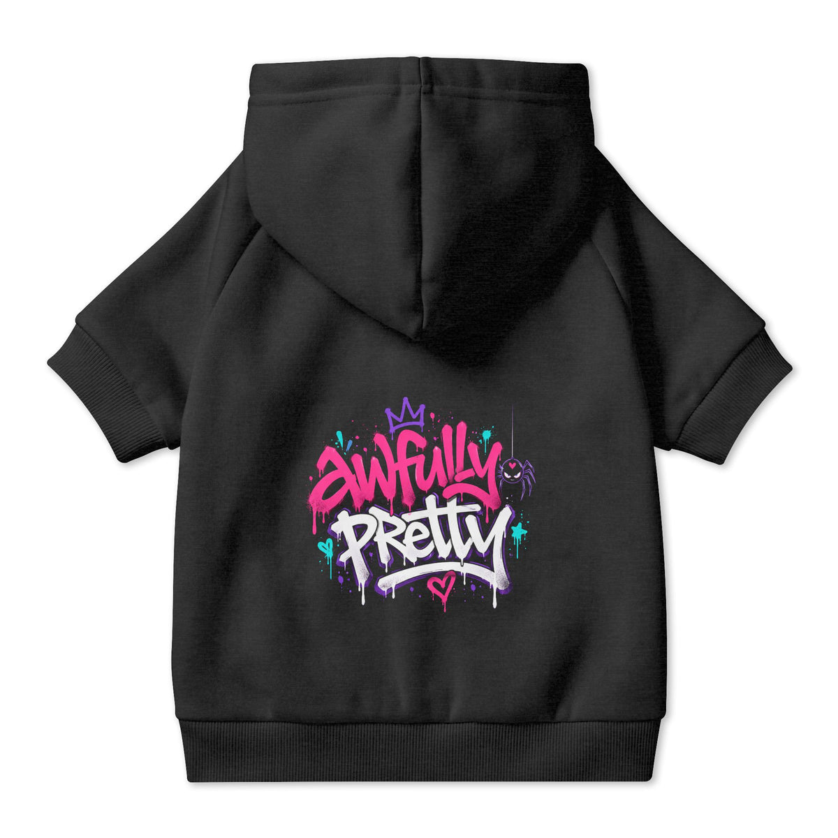 Awfully Pretty Graffiti Pet Hoodie