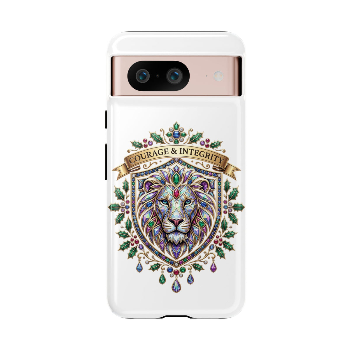Courage & Integrity Lion Phone Case