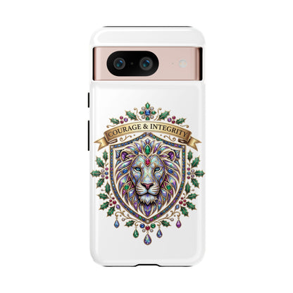 Courage & Integrity Lion Phone Case