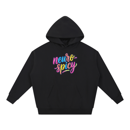 Neuro-Spicy Colorful Script Heavyweight Hoodie