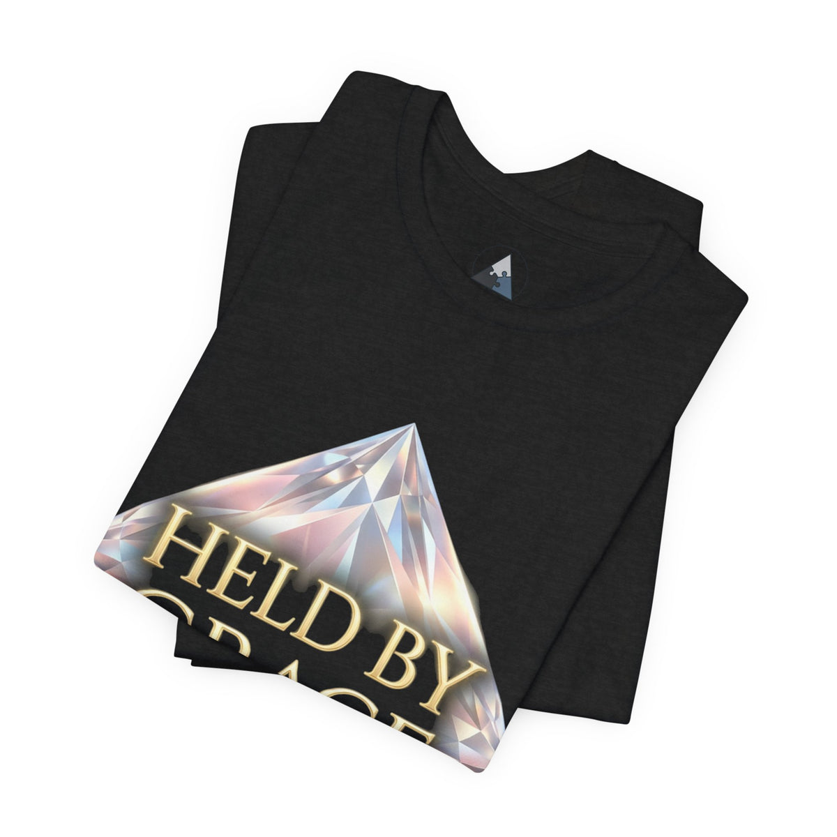 Held By Grace T‑Shirt — Inspirational Christian Faith Graphic Tee