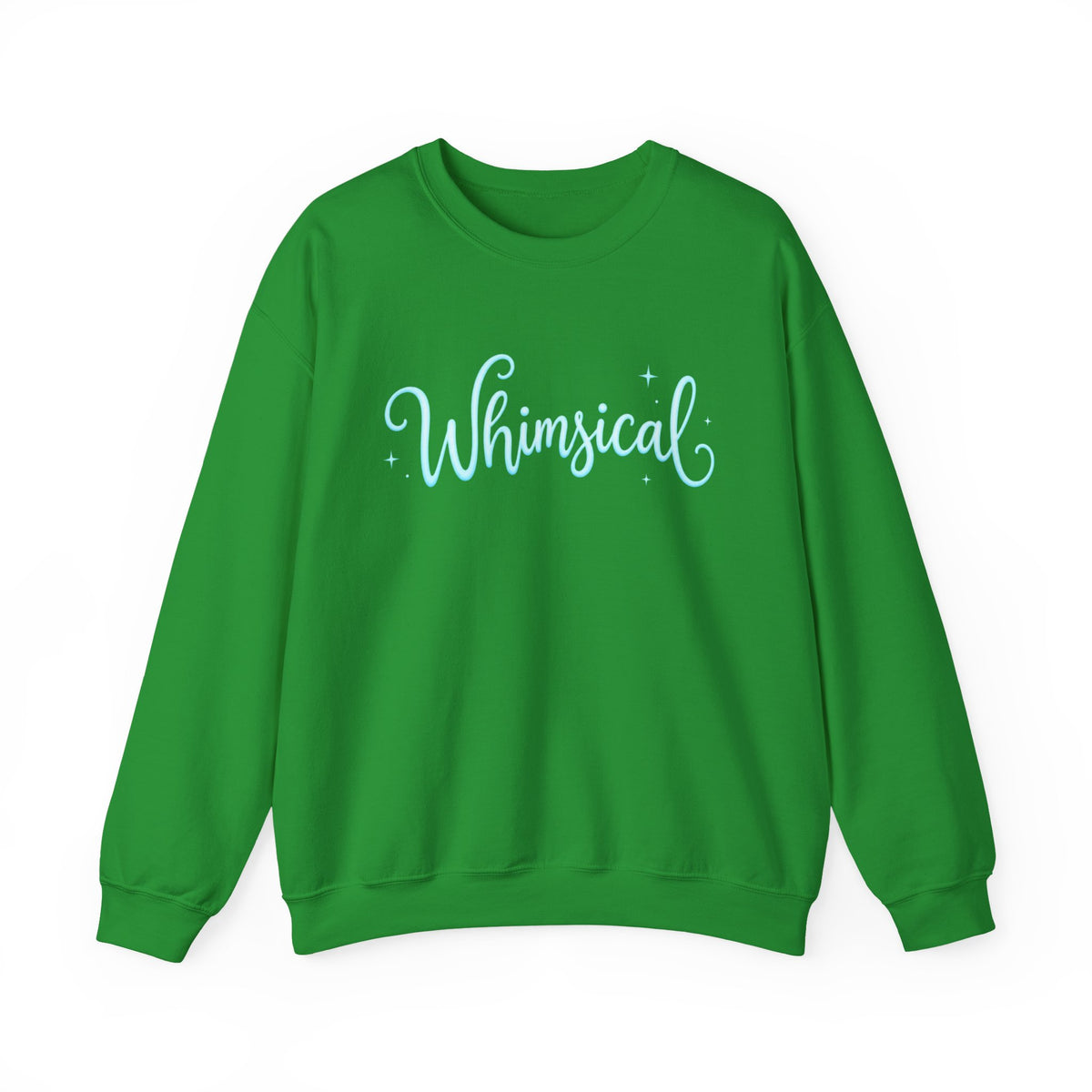 Whimsical Script Crewneck Sweatshirt