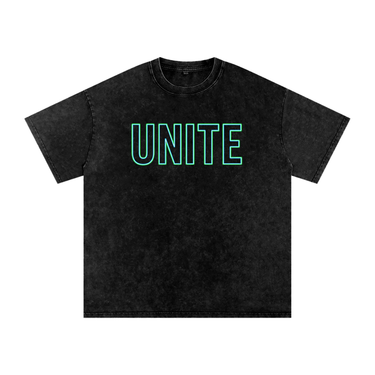 UNITE Snow-Washed Oversized Cotton T-Shirt