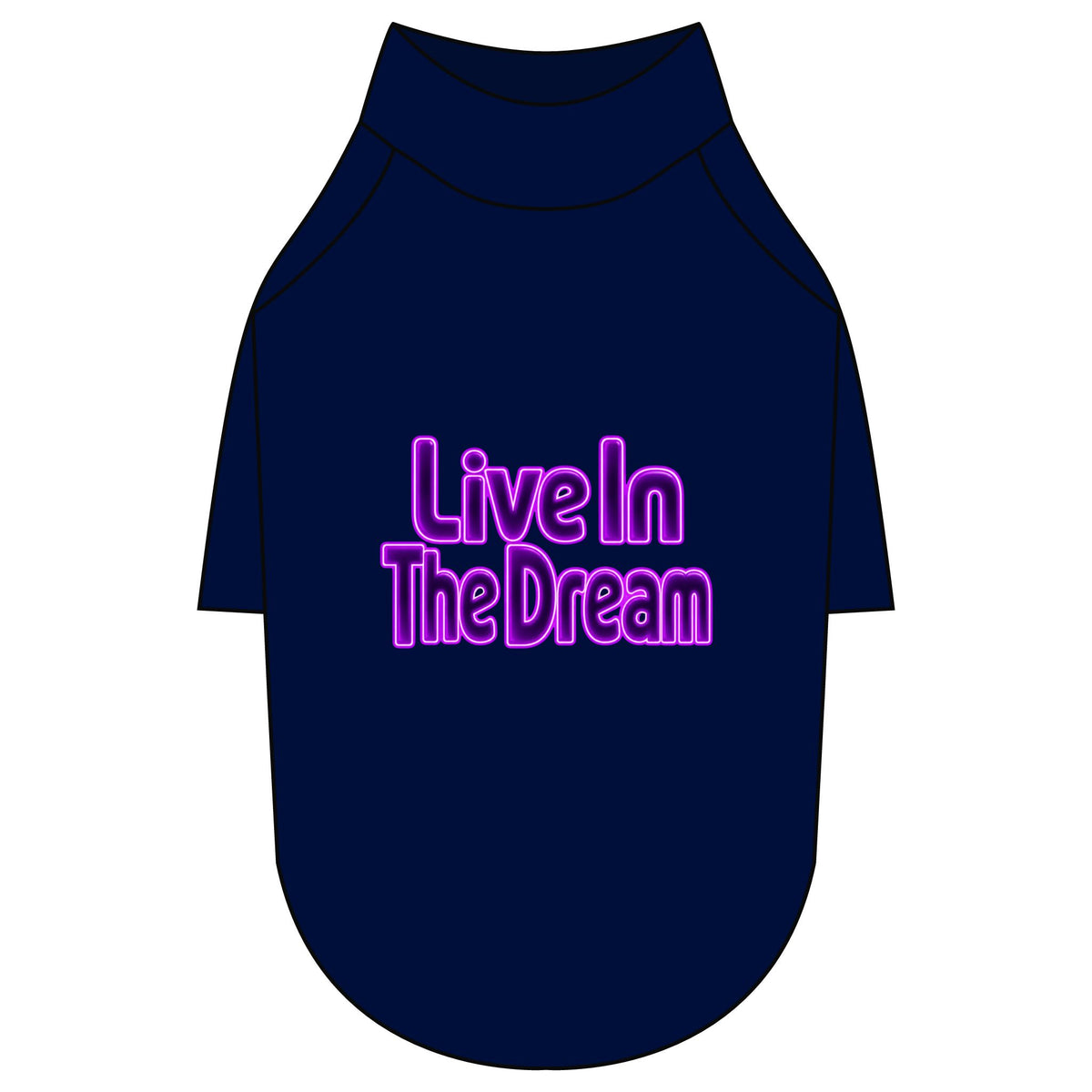 Live in the Dream Pet Raglan T-Shirt