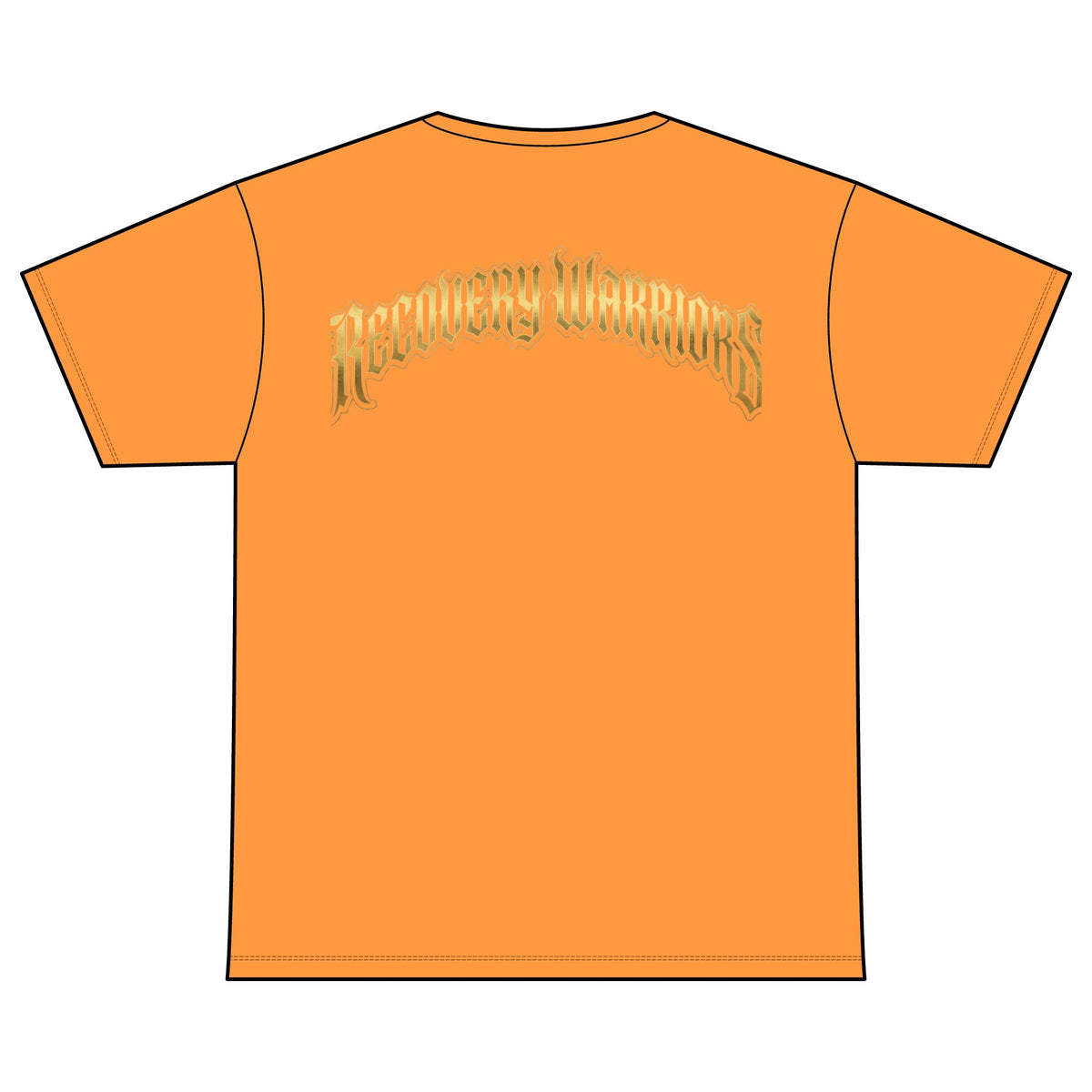 Sober & Shining T-Shirt — Recovery Warriors Inspirational Tee