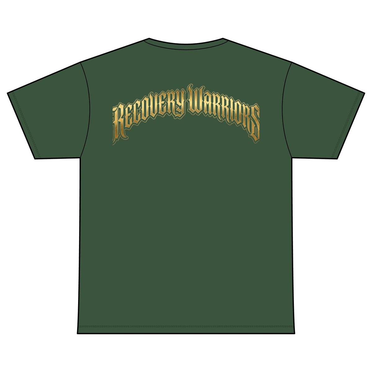 Sober & Shining T-Shirt — Recovery Warriors Inspirational Tee