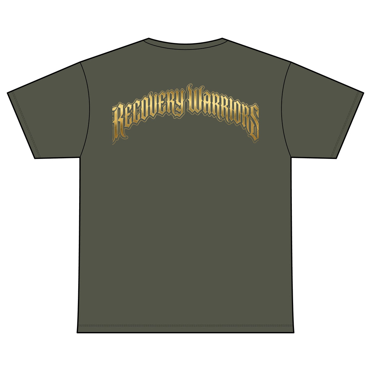 Sober & Shining T-Shirt — Recovery Warriors Inspirational Tee