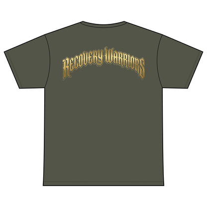 Sober & Shining T-Shirt — Recovery Warriors Inspirational Tee