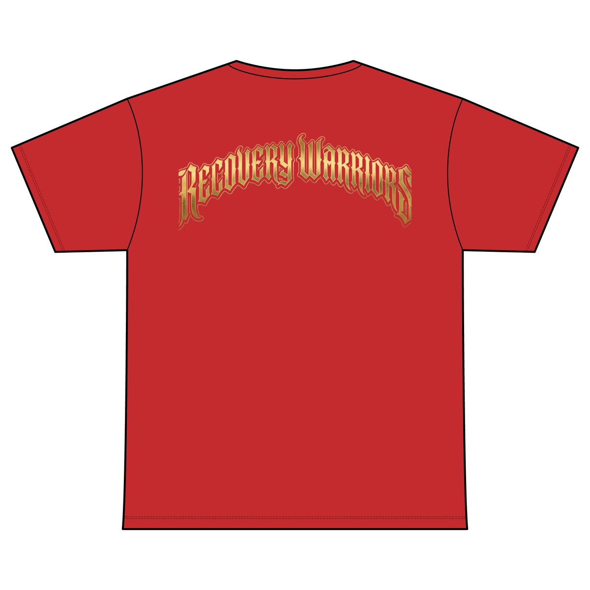 Sober & Shining T-Shirt — Recovery Warriors Inspirational Tee