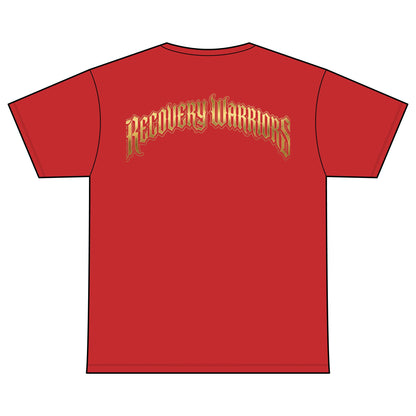Sober & Shining T-Shirt — Recovery Warriors Inspirational Tee