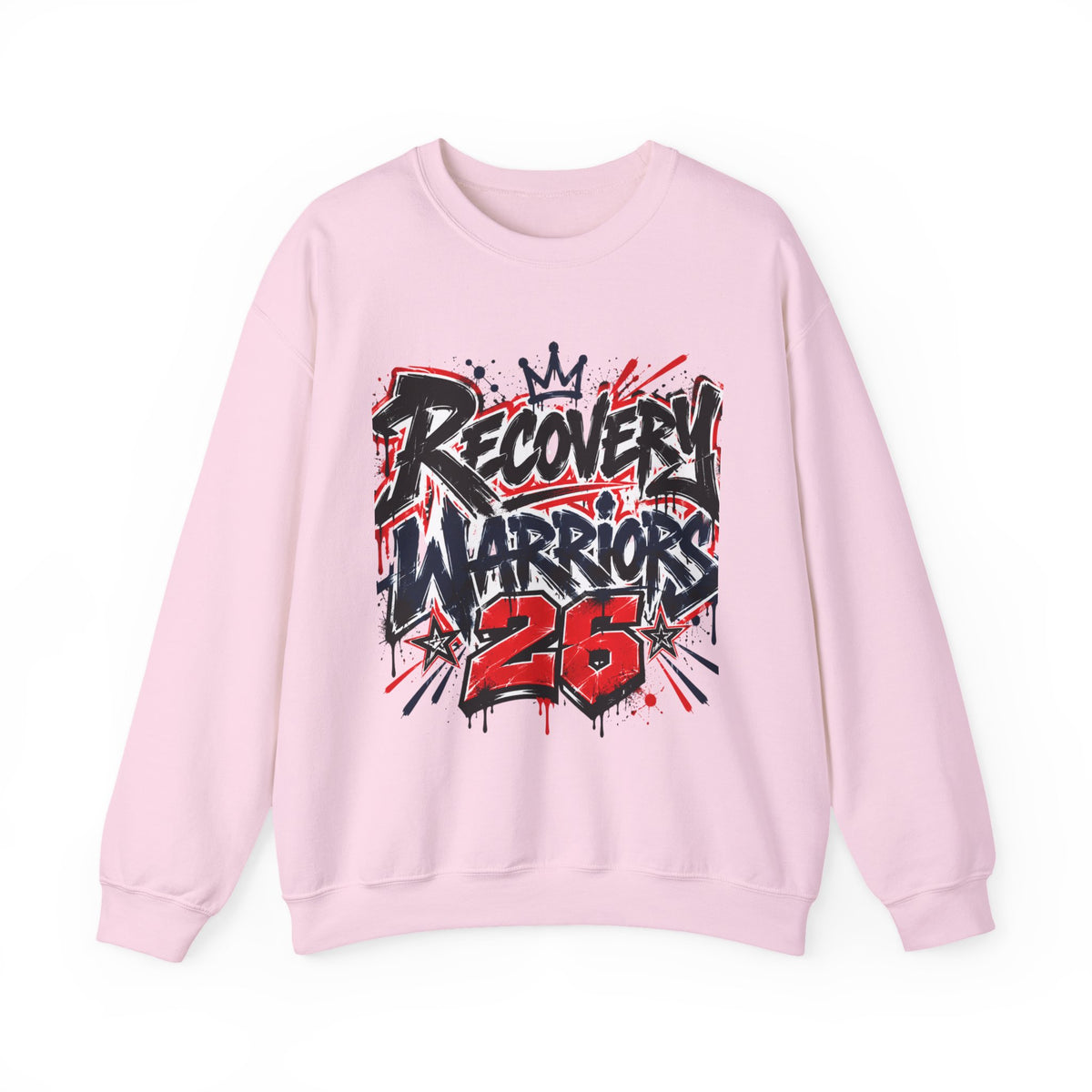 Recovery Warriors 26 Graphic Sweatshirt