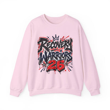 Recovery Warriors 26 Graphic Sweatshirt