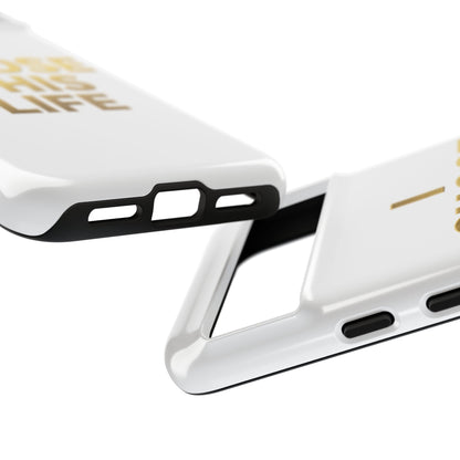 Tough Case — "I Chose This Life" Gold Typography Phone Case