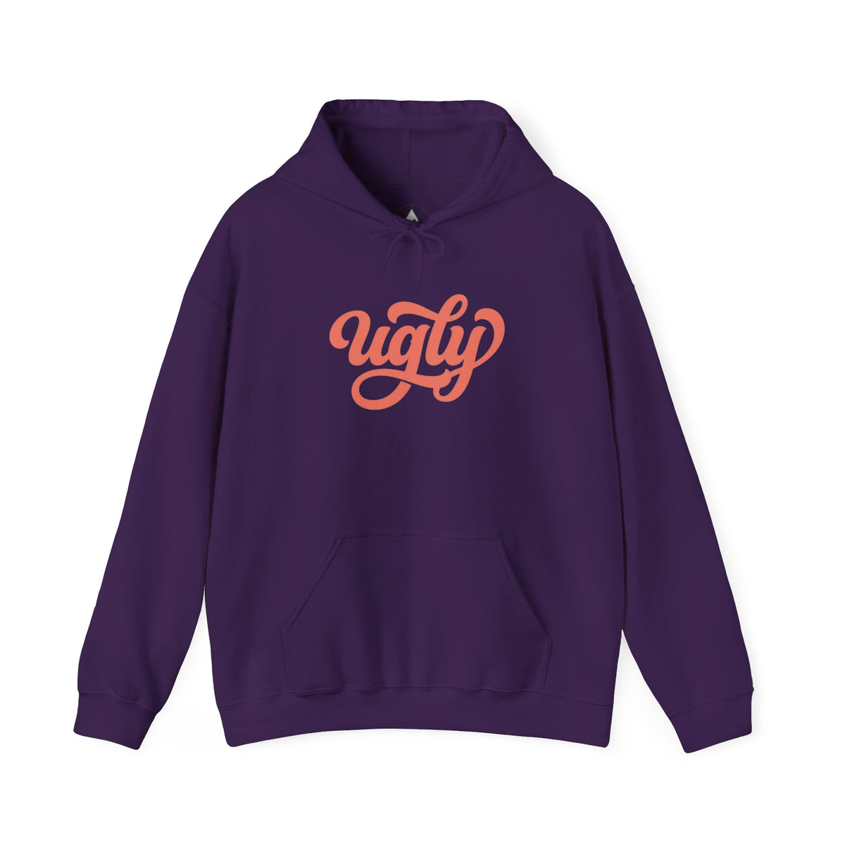 Hoodie — 'Ugly' Script Front & 'Recovery Warriors' Back Pullover