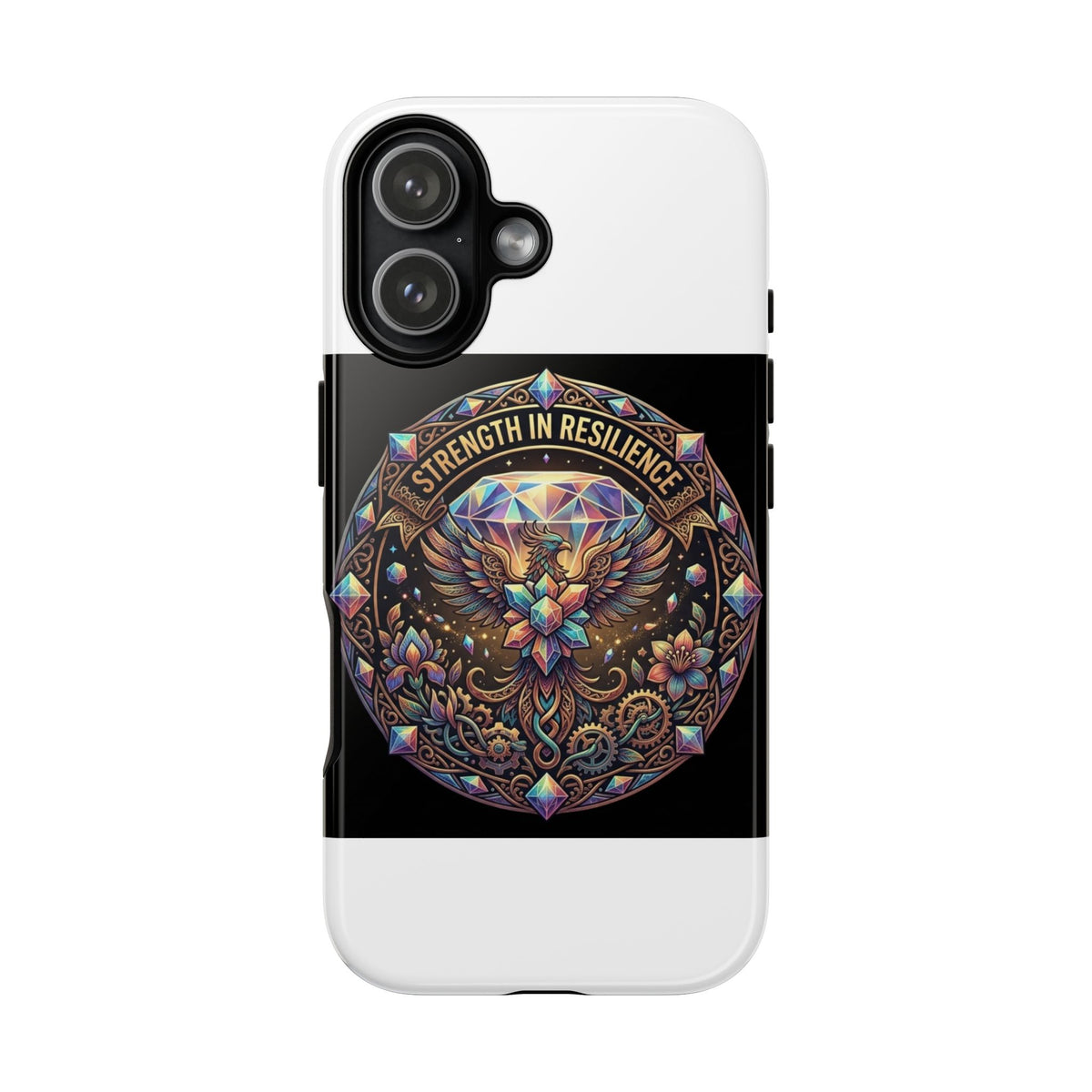 Phone Case — Strength in Resilience Phoenix Design