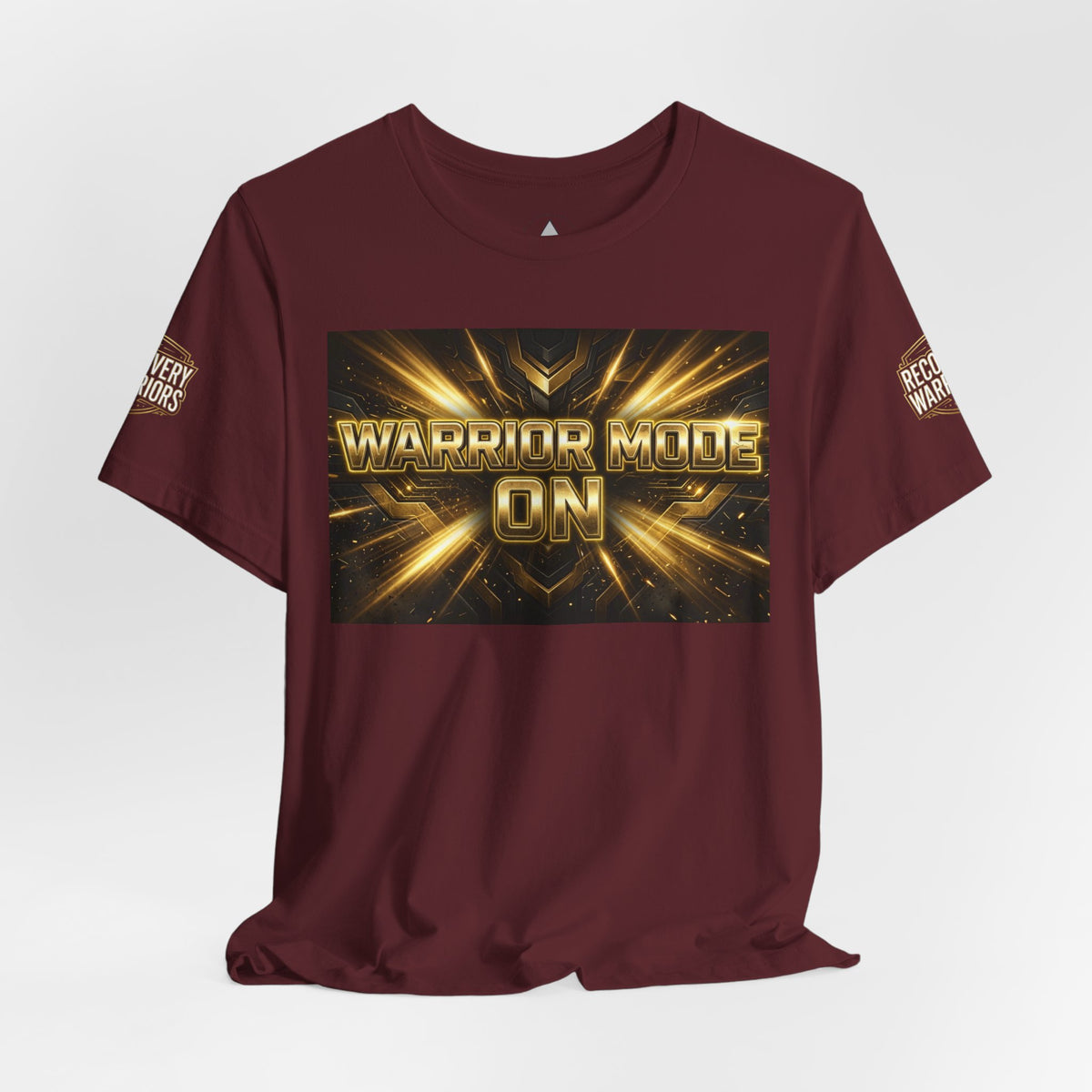 Warrior Mode On T-Shirt – Motivational Recovery Tee
