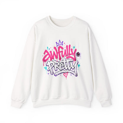 Awfully Pretty Graffiti Sweatshirt
