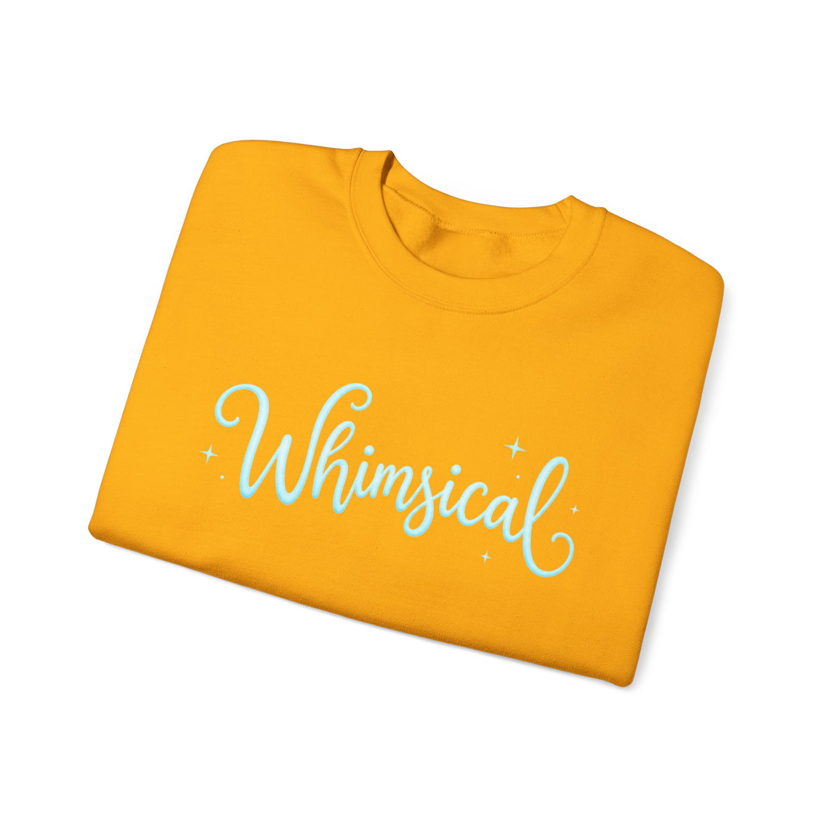 Whimsical Script Crewneck Sweatshirt