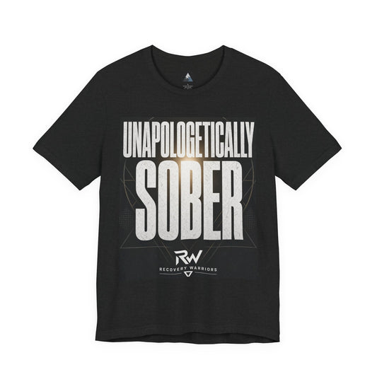Unapologetically Sober T-Shirt – Sobriety Pride Recovery Tee