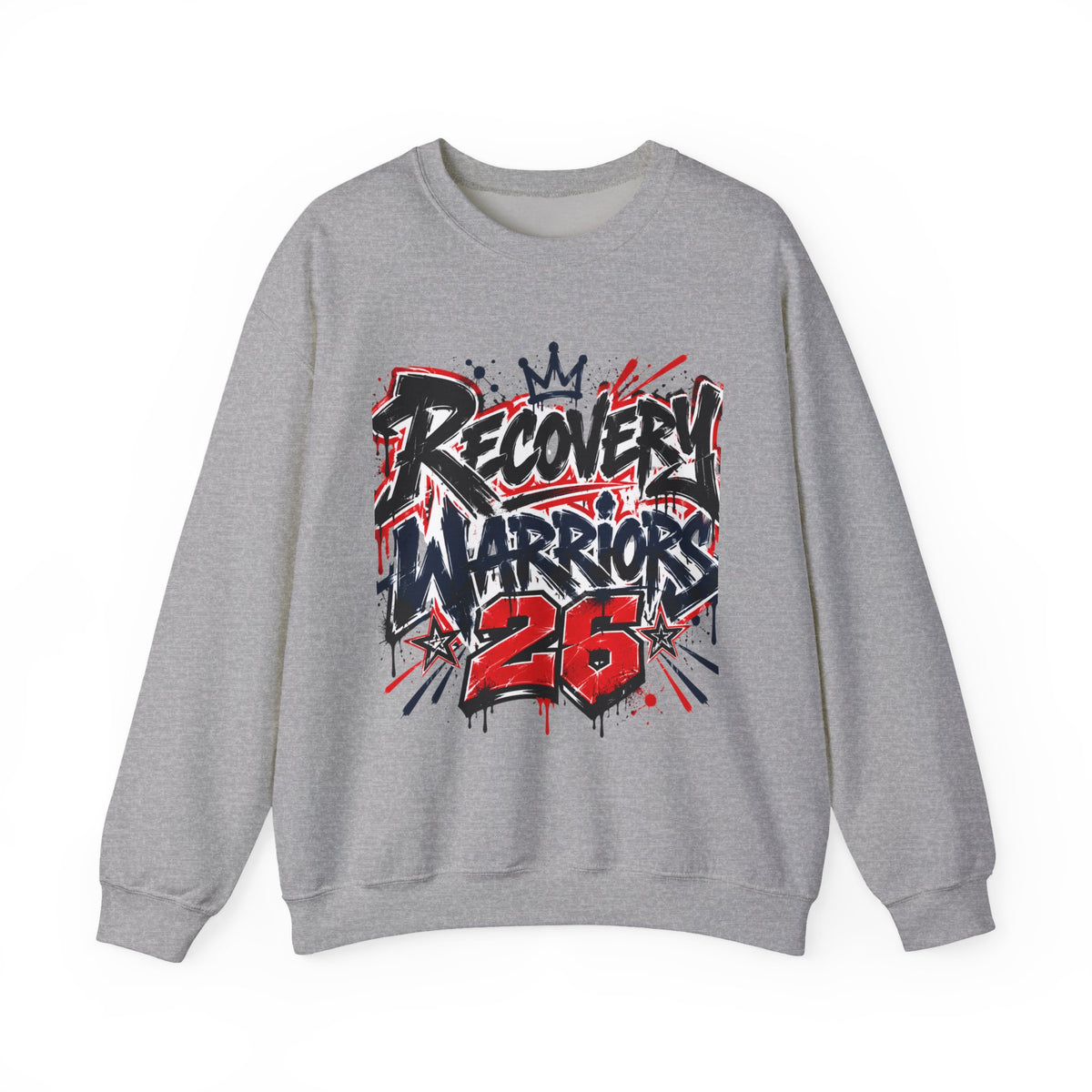 Recovery Warriors 26 Graphic Sweatshirt