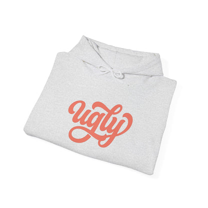 Hoodie — 'Ugly' Script Front & 'Recovery Warriors' Back Pullover