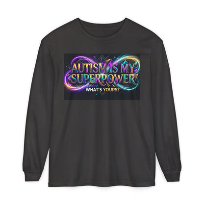 Autism Is My Superpower Long Sleeve Tee
