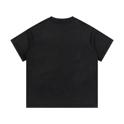 Awfully Pretty Graffiti Vintage Wash Cotton T-Shirt
