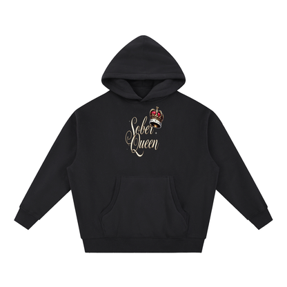 Essential Oversized Boxy Fit Fleece Hoodie