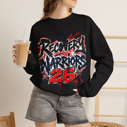 Recovery Warriors 26 Graphic Sweatshirt