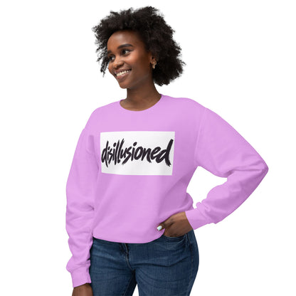 Disillusioned Crewneck Sweatshirt — Casual Graphic Pullover