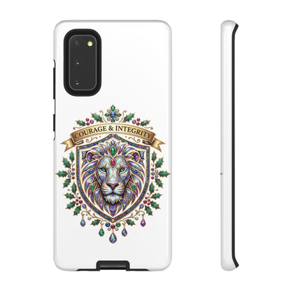 Courage & Integrity Lion Phone Case