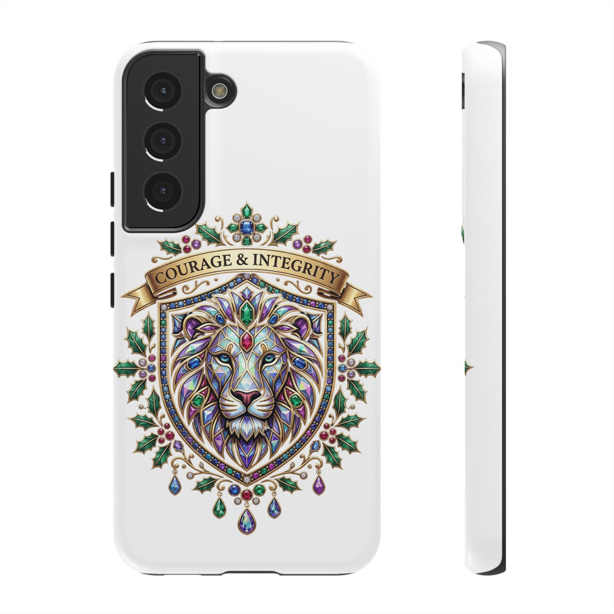 Courage & Integrity Lion Phone Case