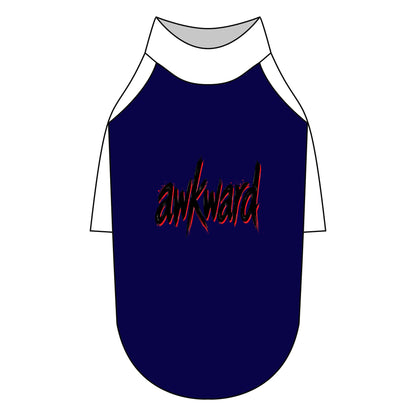Awkward Pet T-Shirt — Raglan Shirt for Dogs & Cats