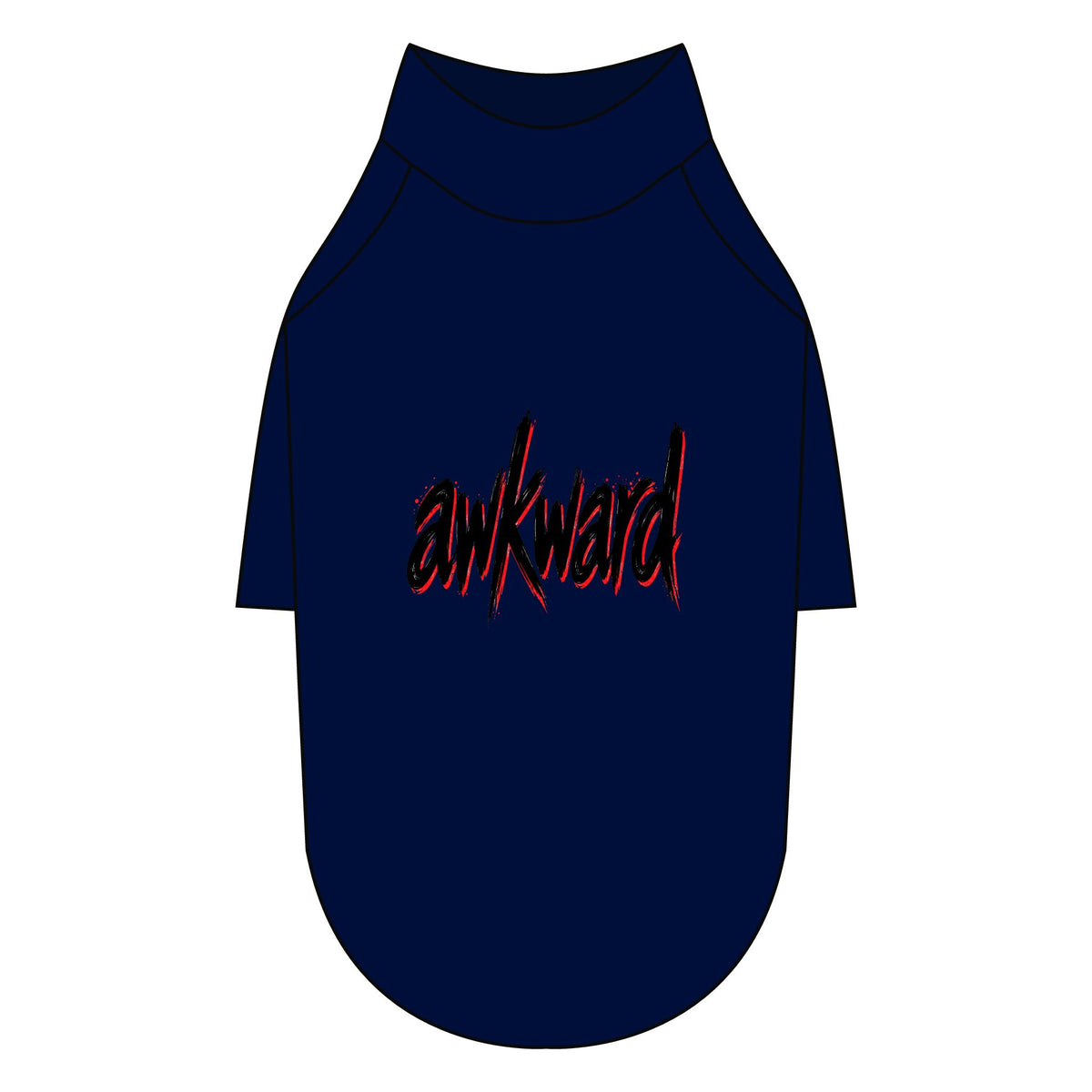 Awkward Pet T-Shirt — Raglan Shirt for Dogs & Cats