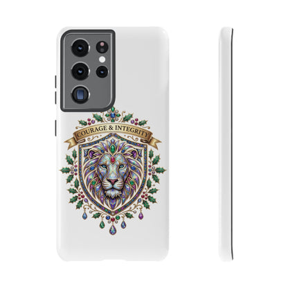 Courage & Integrity Lion Phone Case