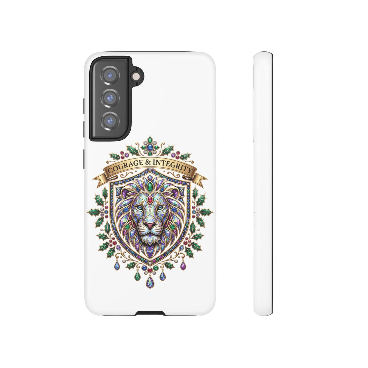 Courage & Integrity Lion Phone Case