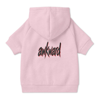 awkward Pet Hoodie with Collar Hole